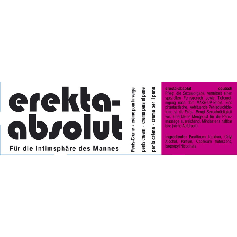 Erekta-Absolut-Κρέμα 18ml